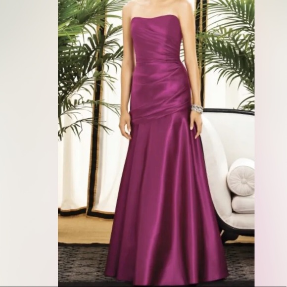 Dessy Collection | Dresses | Dessy Collection Strapless Asymmetrical ...